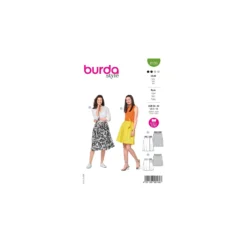 Patron jupe portefeuille Femme - Burda n°6130