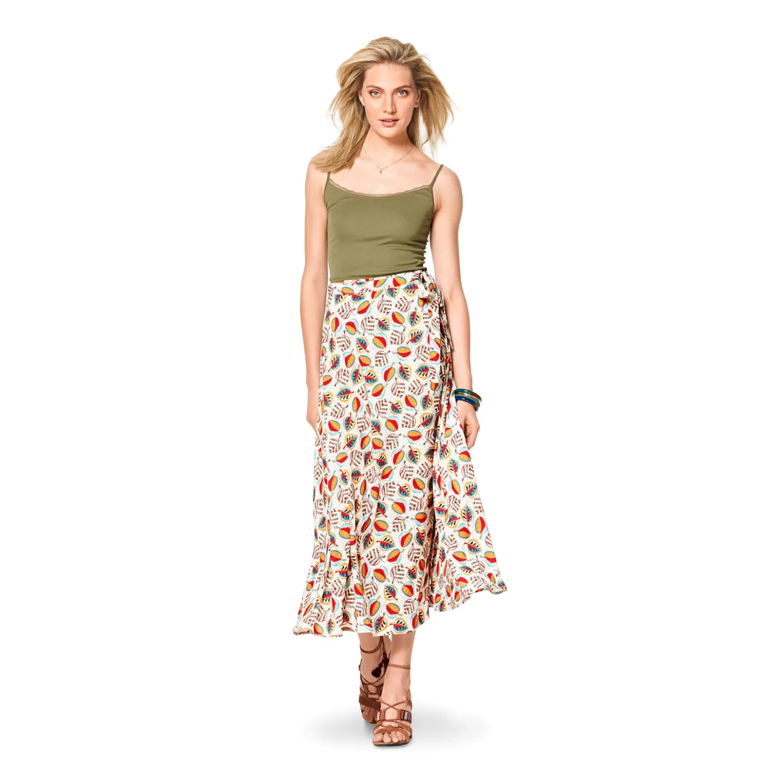 Patron Jupe Portefeuille Femme Burda N°6340