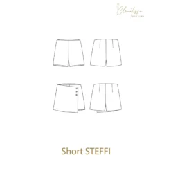 Patron Jupe Short Clématisse Pattern - Steffi