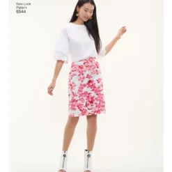 Patron Jupe TailleurFemme - New Look 6544