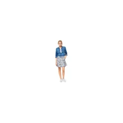 Patron Jupe évasée – sans fermeture – à coulisse élastiquée Burda N°6410