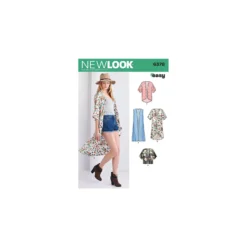Patron Kimono Femme - New Look 6378
