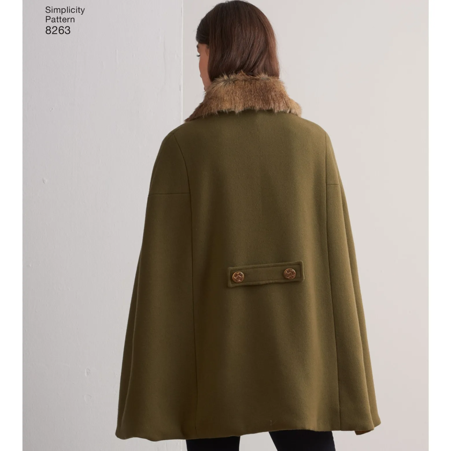 Patron manteau cape Femme - Simplicity n°S8263