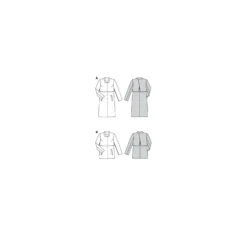 Patron manteau/veste femme - Burda n°6041