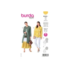 Patron manteau/veste femme - Burda n°6041