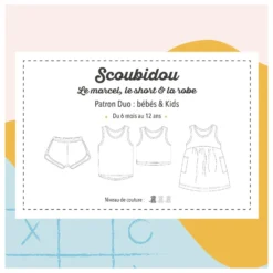 Patron marcel short et robe Marmaï - Scoubidou