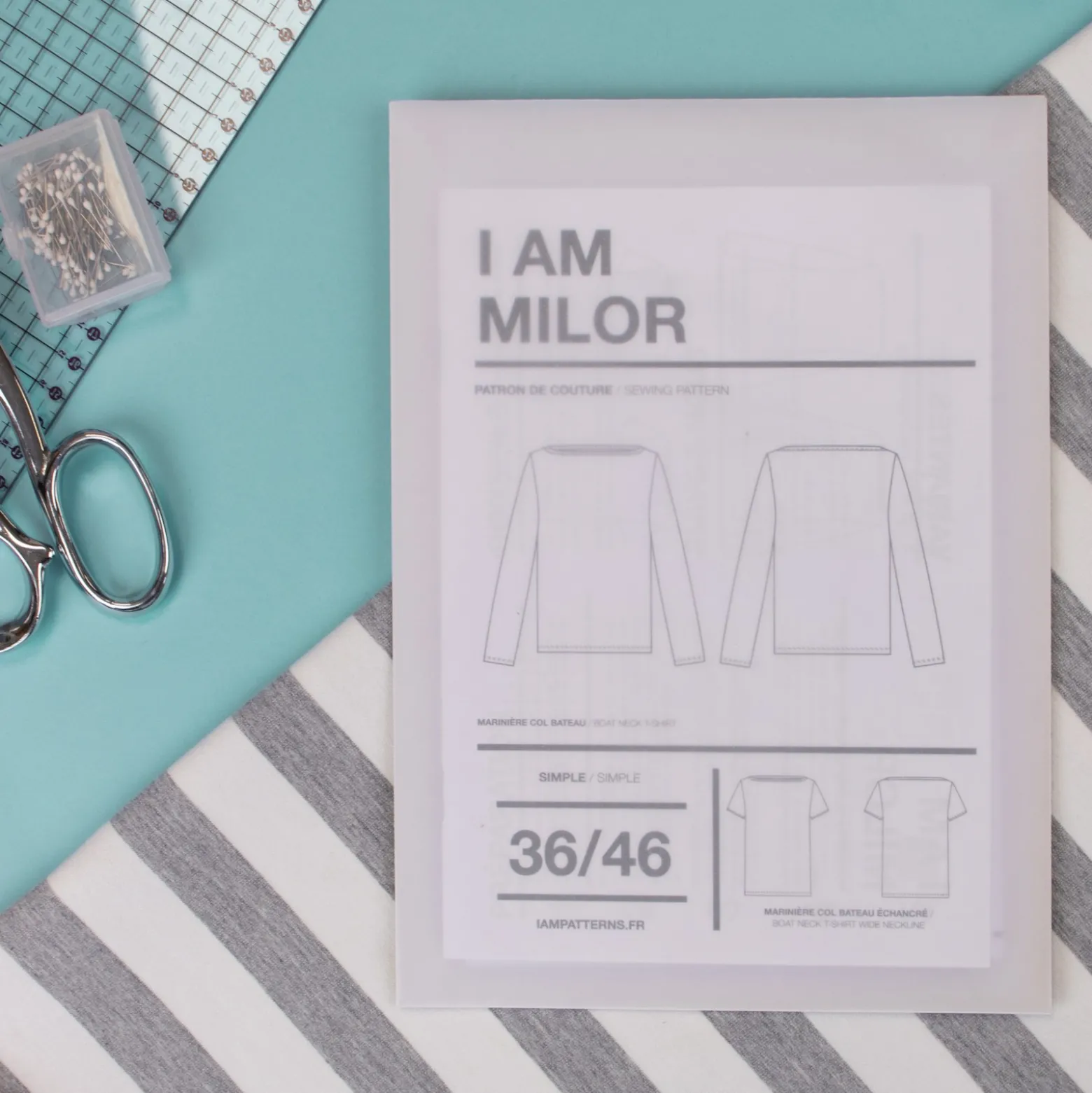 Patron Marinière I AM Patterns - I am Milor