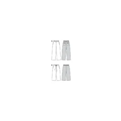 Patron pantalon ample Femme - Burda n°6148