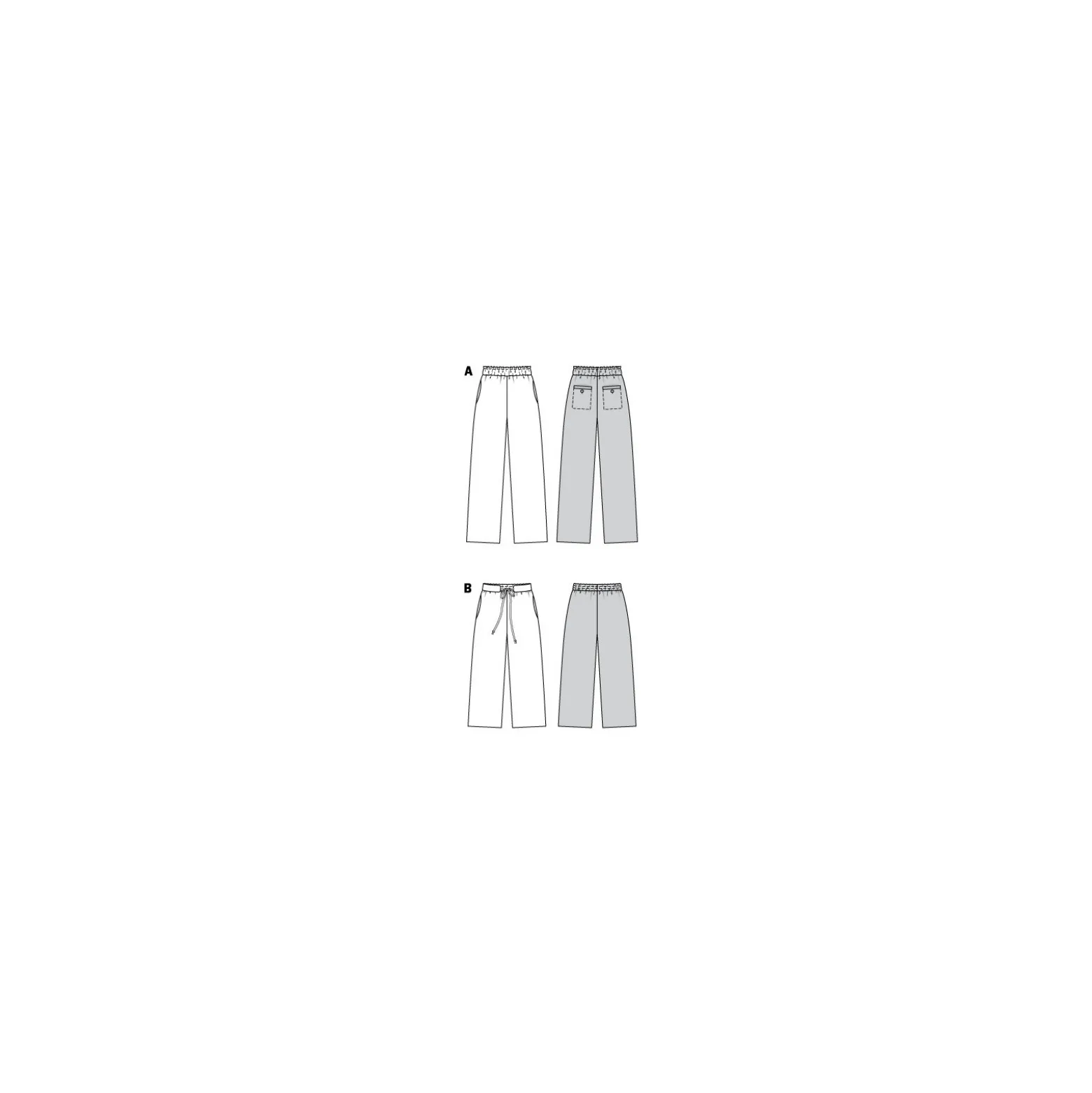 Patron pantalon ample Femme - Burda n°6148