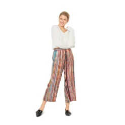 Patron pantalon ample Femme - Burda n°6148