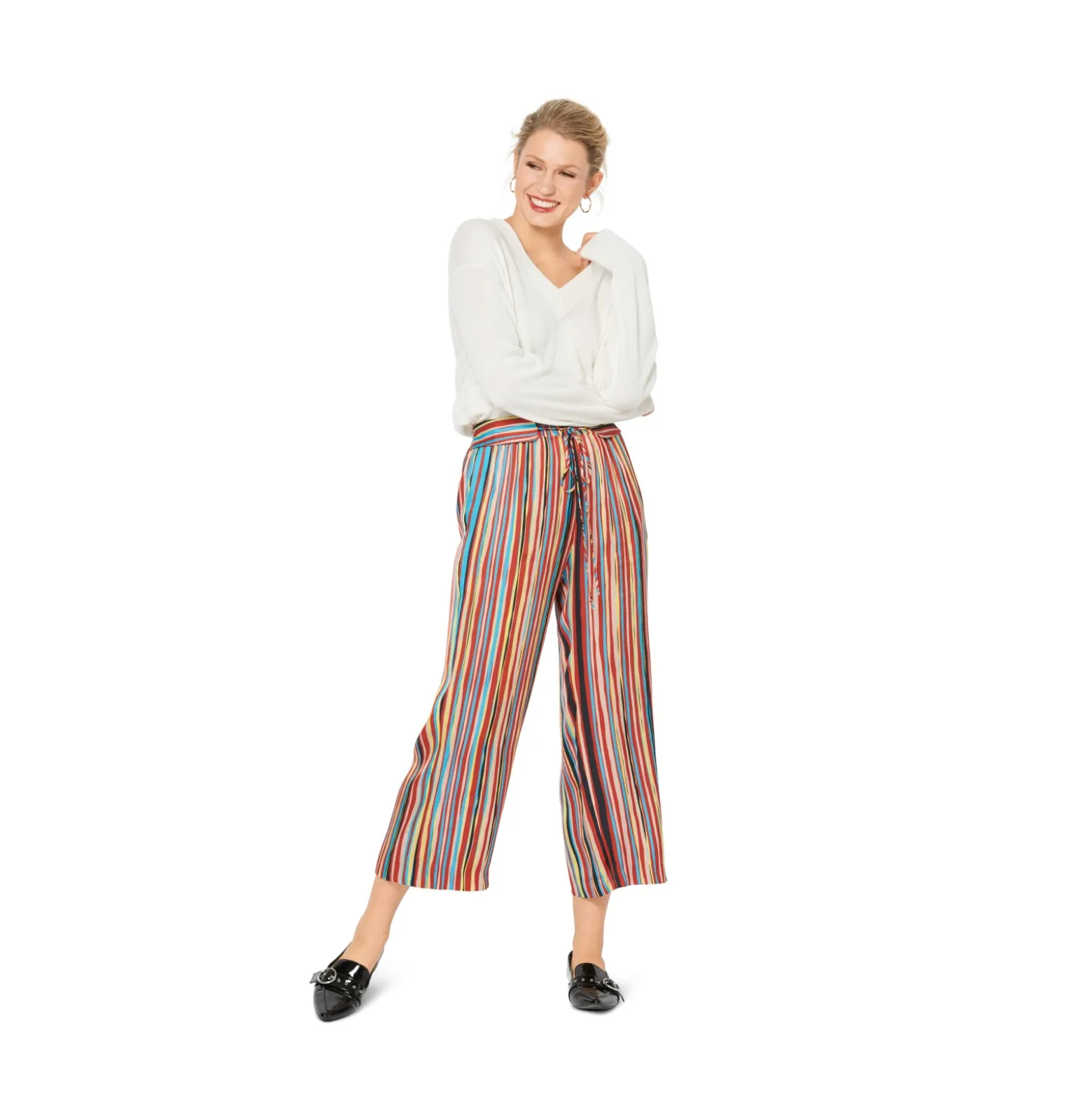 Patron pantalon ample Femme - Burda n°6148