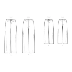 Patron Pantalon d'intérieur Famille - Simplicity n°S9129