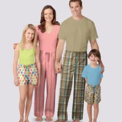 Patron Pantalon d'intérieur Famille - Simplicity n°S9127
