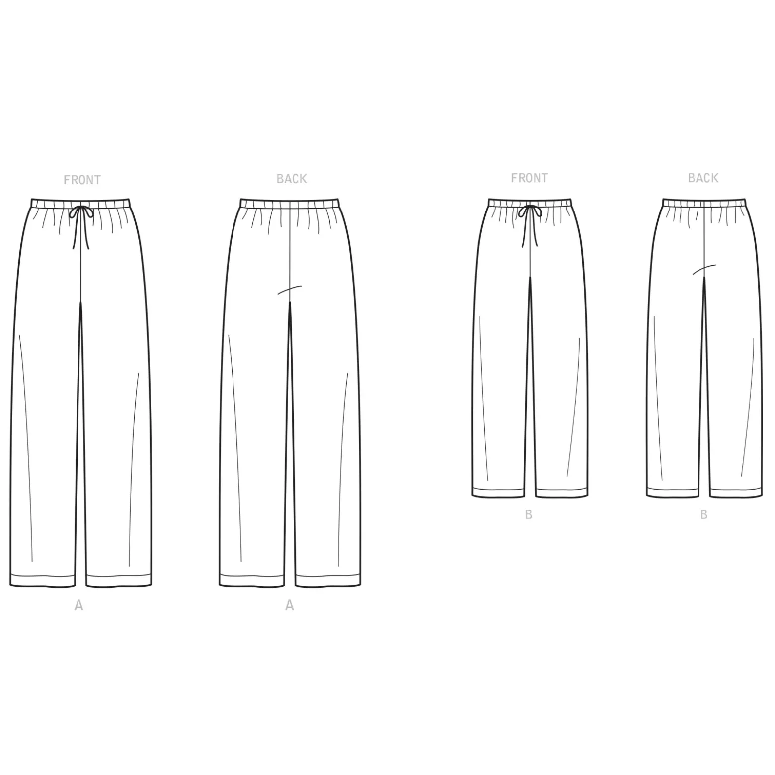 Patron Pantalon d'intérieur Famille - Simplicity n°S9132
