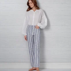 Patron Pantalon Droit Femme - New Look 6660