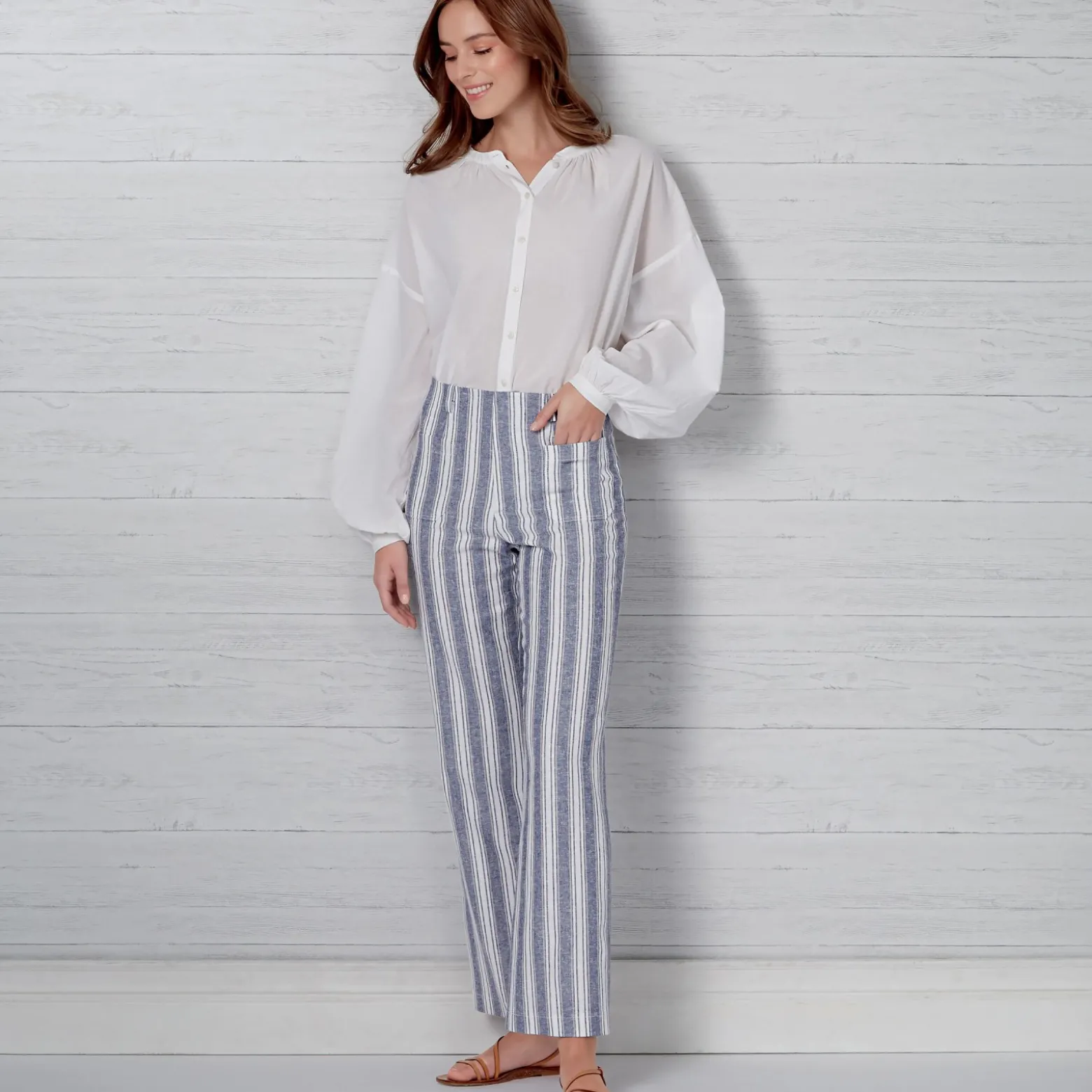 Patron Pantalon Droit Femme - New Look 6660