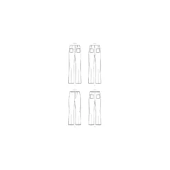 Patron Pantalon Droit Femme - New Look 6660
