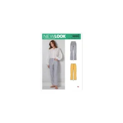 Patron Pantalon Droit Femme - New Look 6660