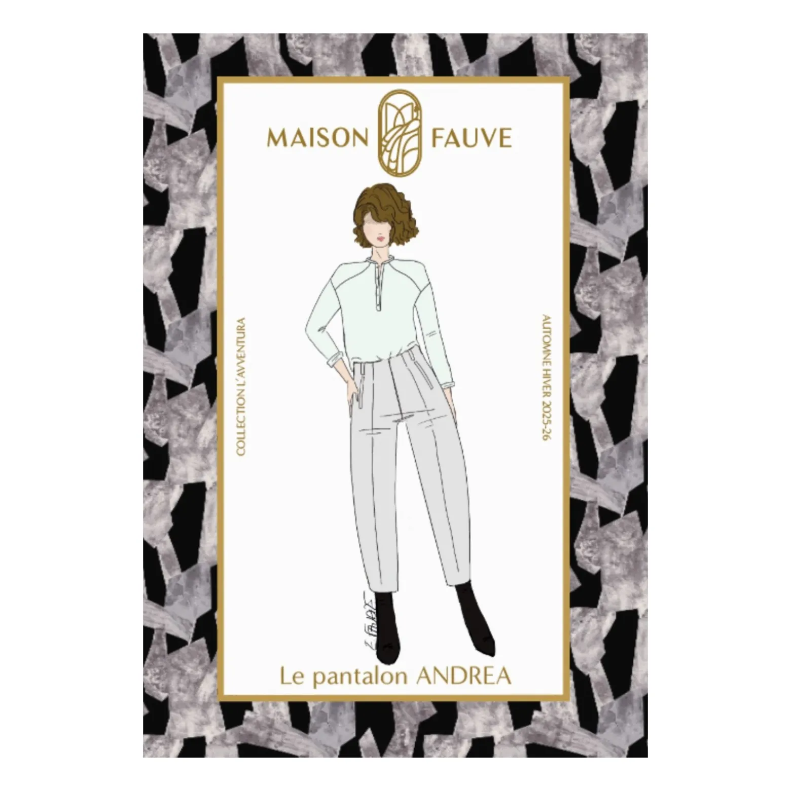 Patron Pantalon Maison Fauve - Andrea
