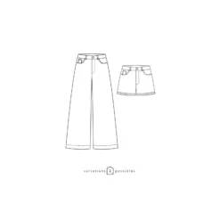 Patron Pantalon Scämmit - California