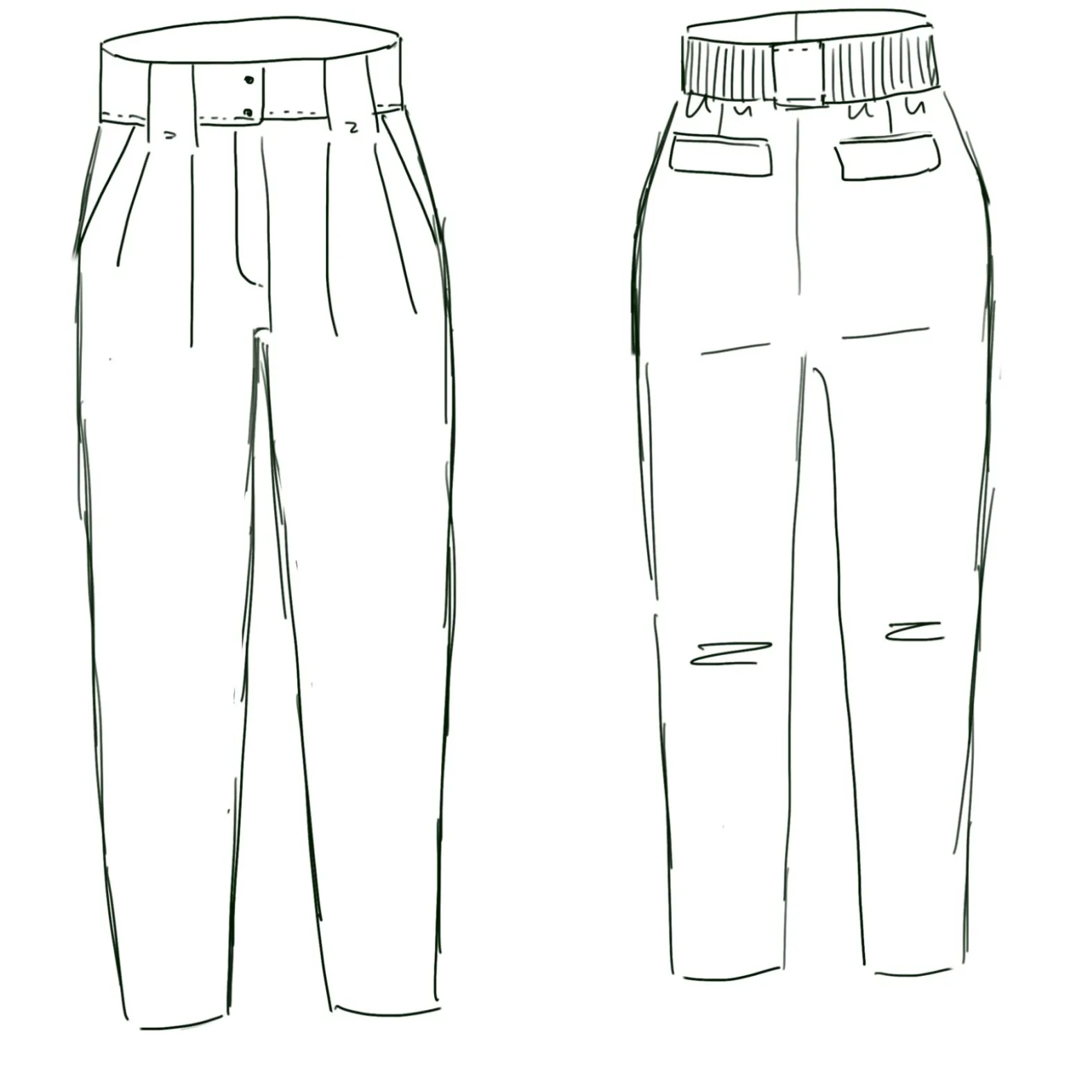Patron Pantalon/short Maison Fauve - Bélem