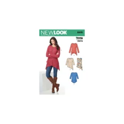 Patron Pull Asymétrique Femme - New Look 6415