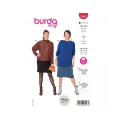 Patron pull décolleté dos Femme - Burda n°6093
