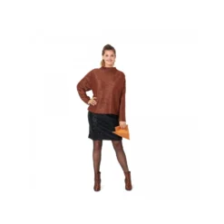 Patron pull décolleté dos Femme - Burda n°6093