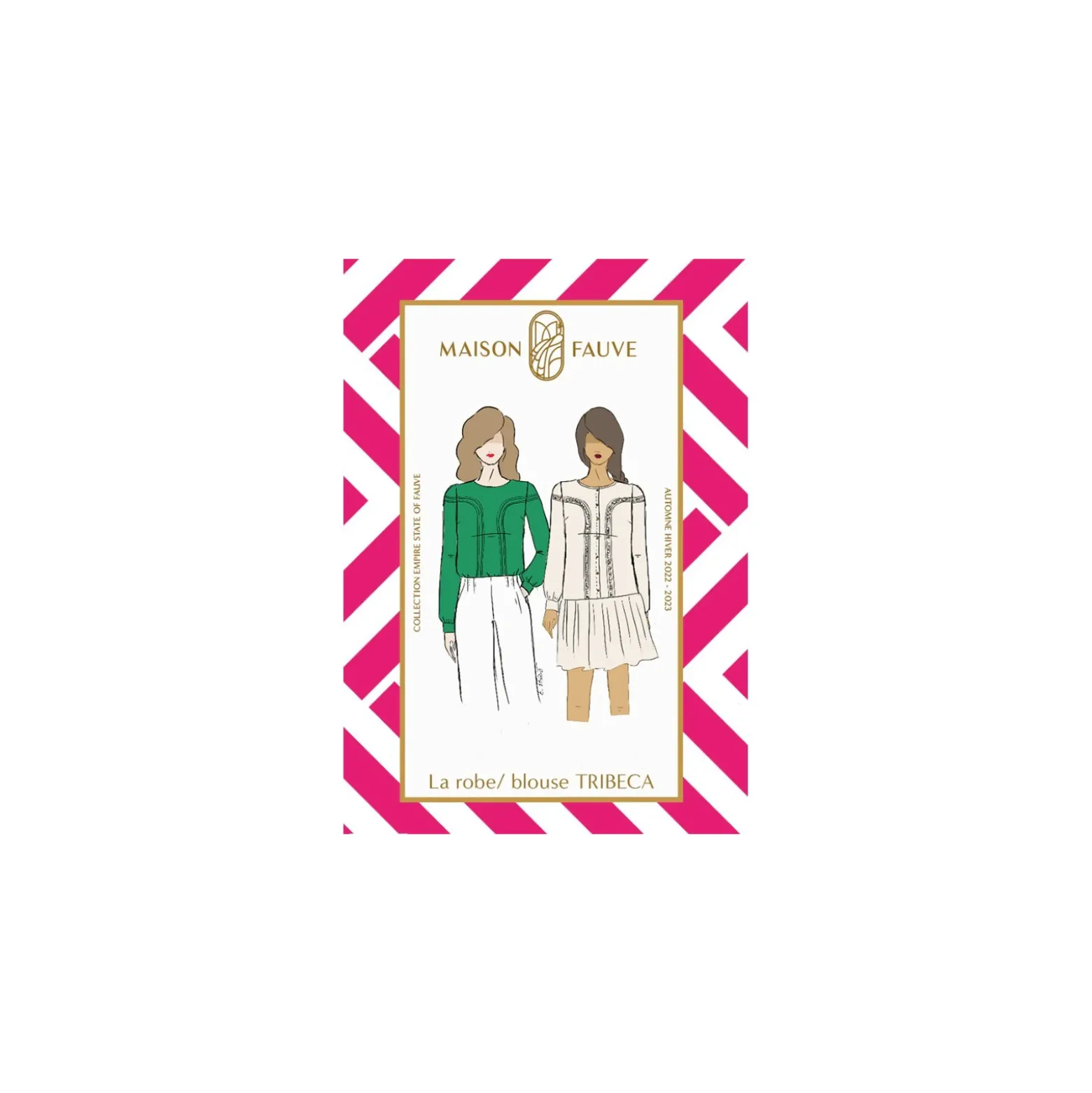 Patron robe/blouse Maison Fauve - Tribeca