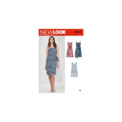 Patron Robe à bretelles Femme - New Look 6614