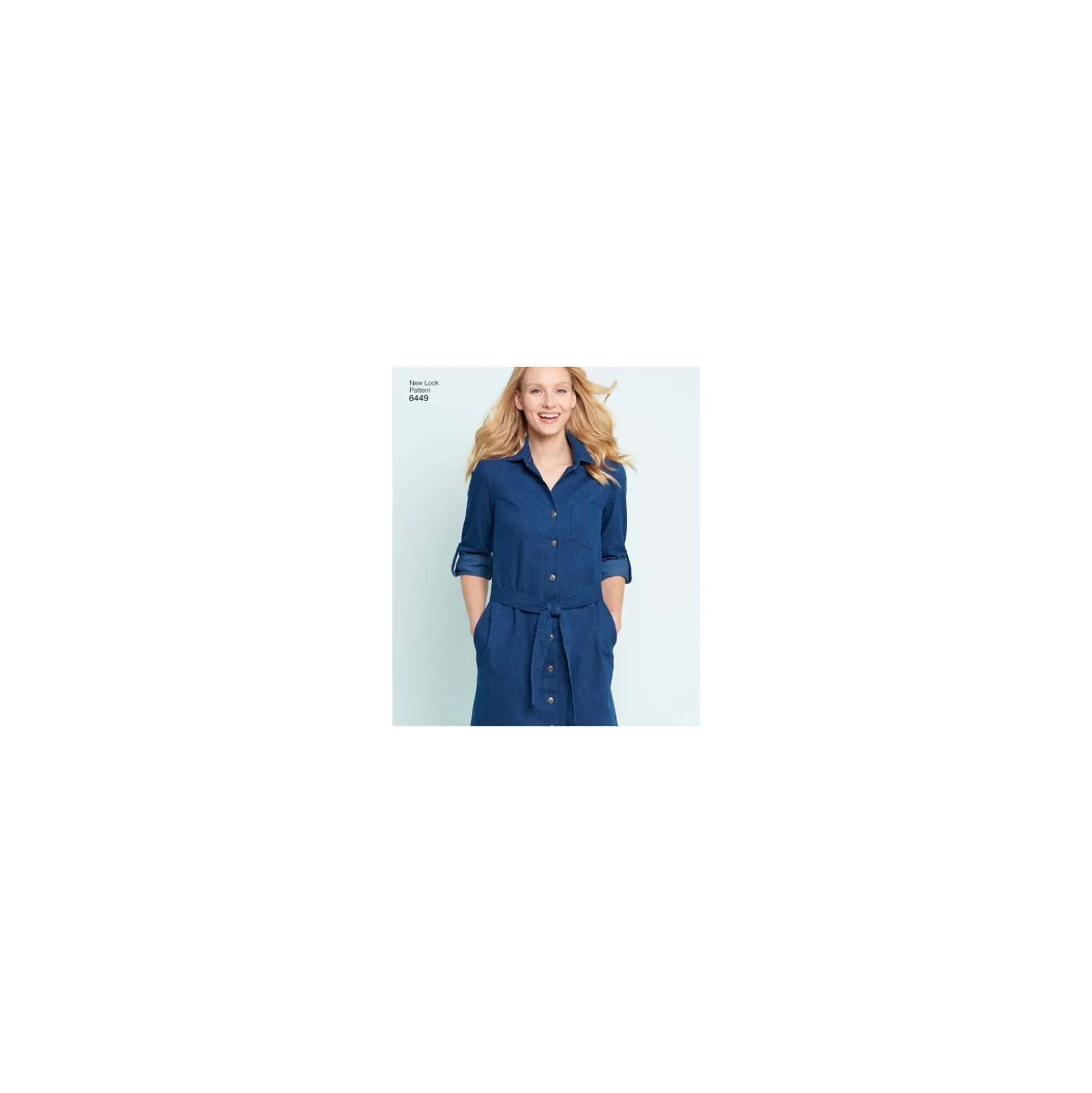 Patron Robe chemise Femme - New Look 6449