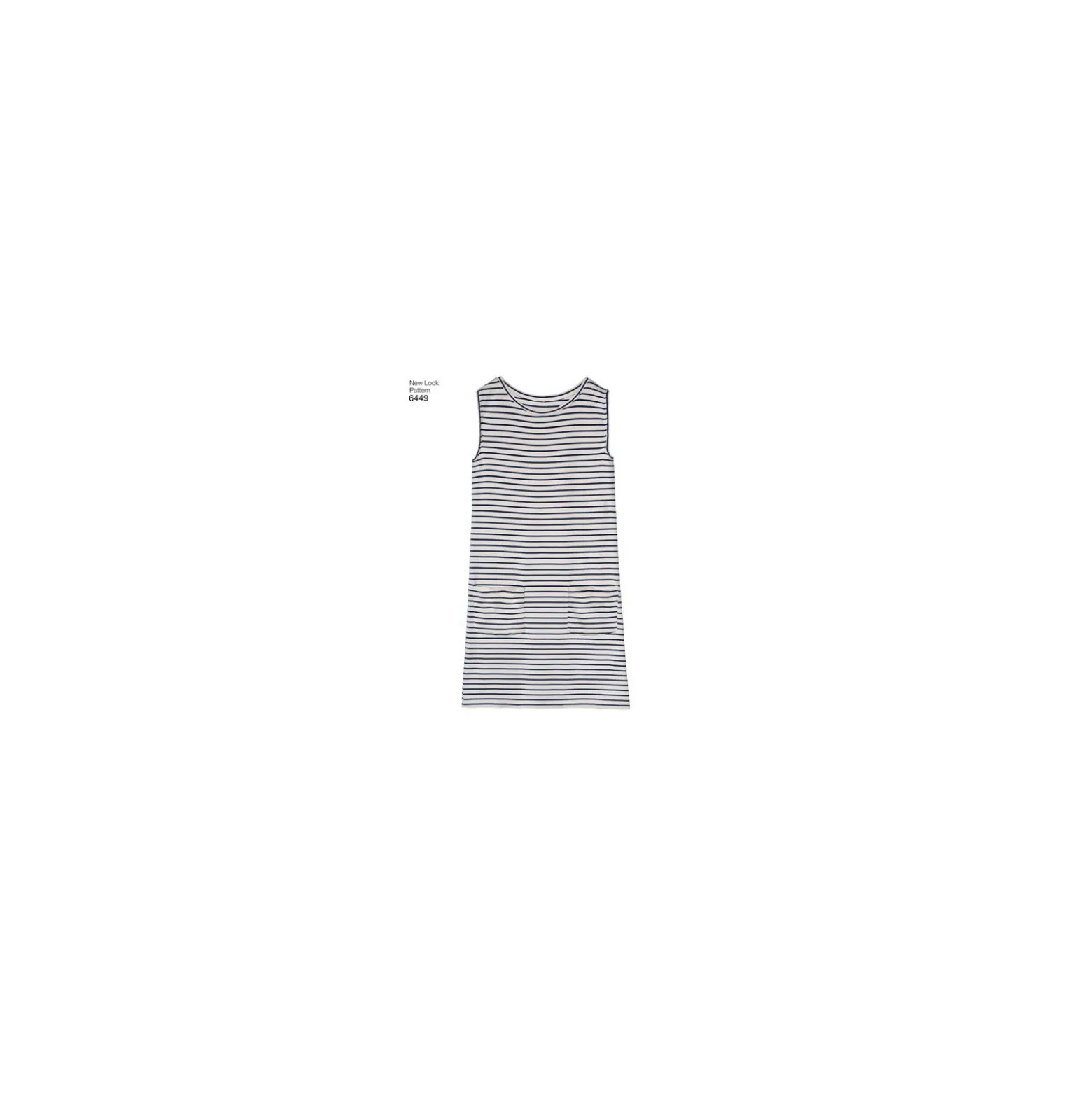 Patron Robe chemise Femme - New Look 6449