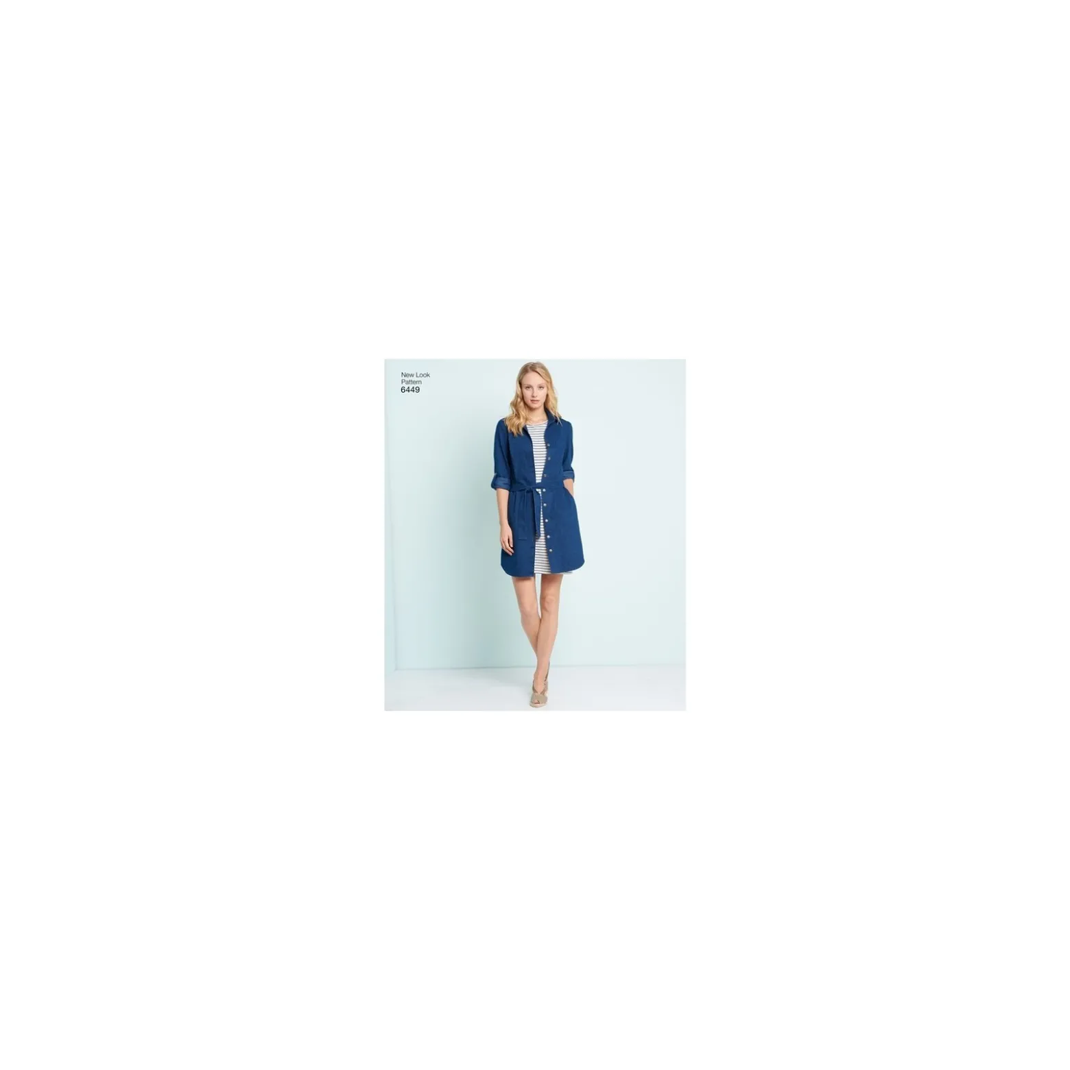 Patron Robe chemise Femme - New Look 6449