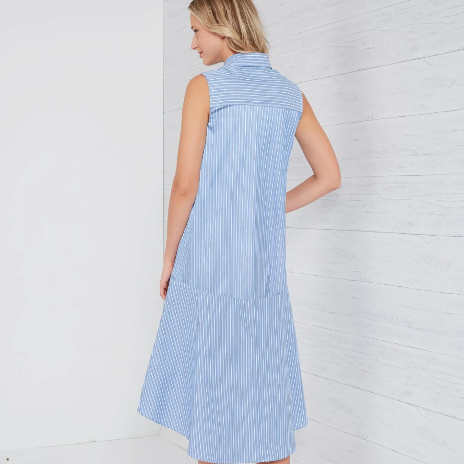 Patron Robe chemise Femme - New Look 6654