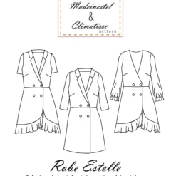 Patron Robe Clématisse Pattern - Estelle