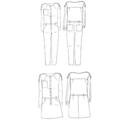 Patron robe/combi Maison Fauve - Vipère