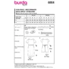 Patron robe/combinaison femme - Burda n°6004