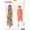 Patron Robe double épaisseur effet croisé Burda N°6498