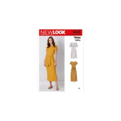 Patron Robe Droite Femme - New Look 6650