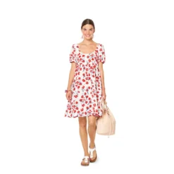 Patron Robe Empire Femme Burda N°6312