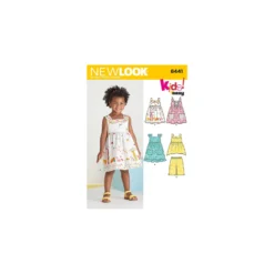 Patron Robe à Encolure Carrée Bébé - New Look 6441