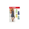 Patron Robe encolure ronde Femme - New Look 6263
