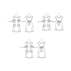 Patron Robe et blouse Patchwork Femme - Simplicity n°S9122
