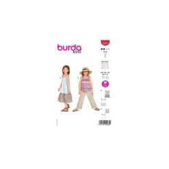 Patron robe et débardeur enfant - Burda n°9280