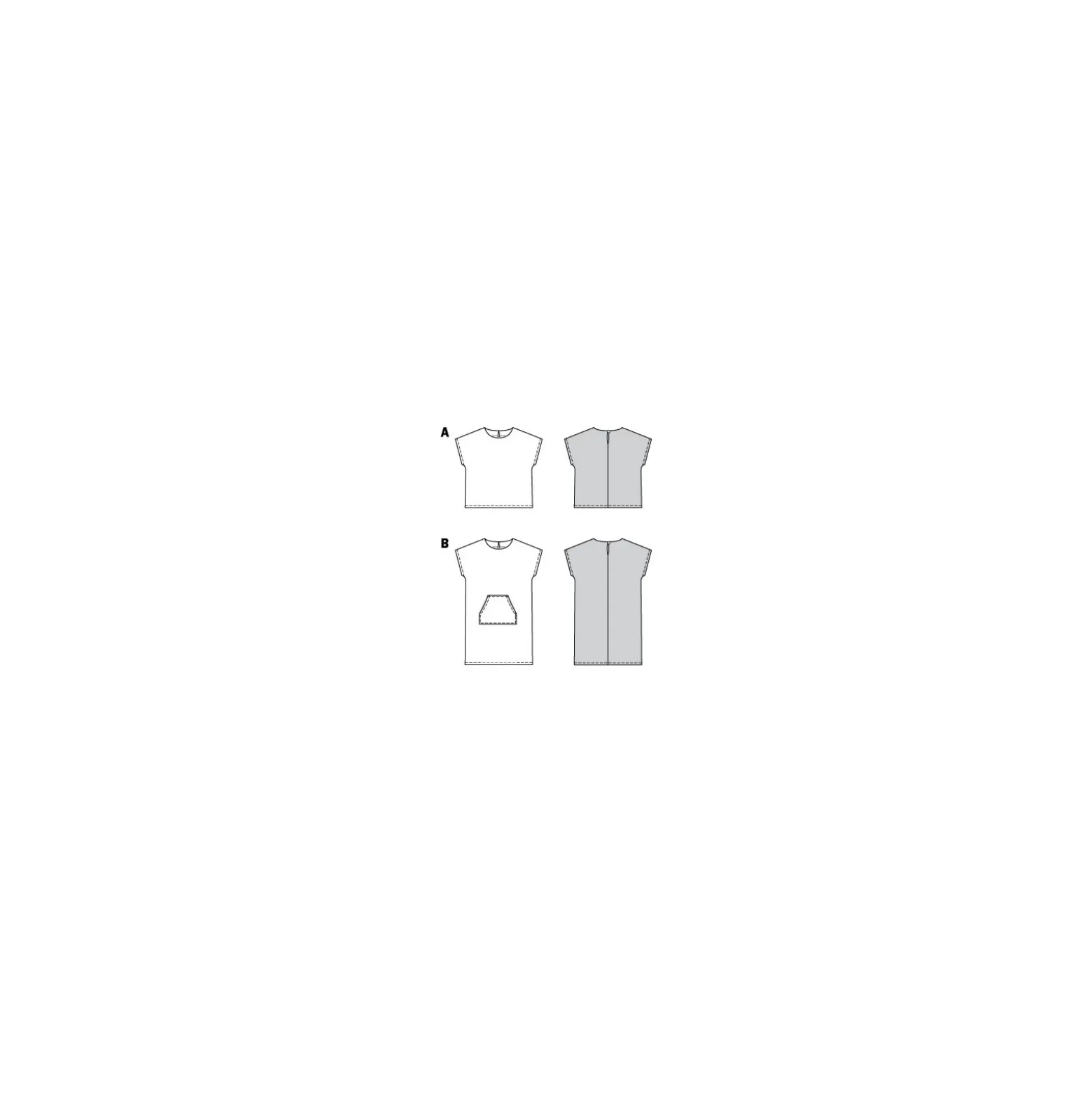 Patron robe et t-shirt enfant - Burda n°9282