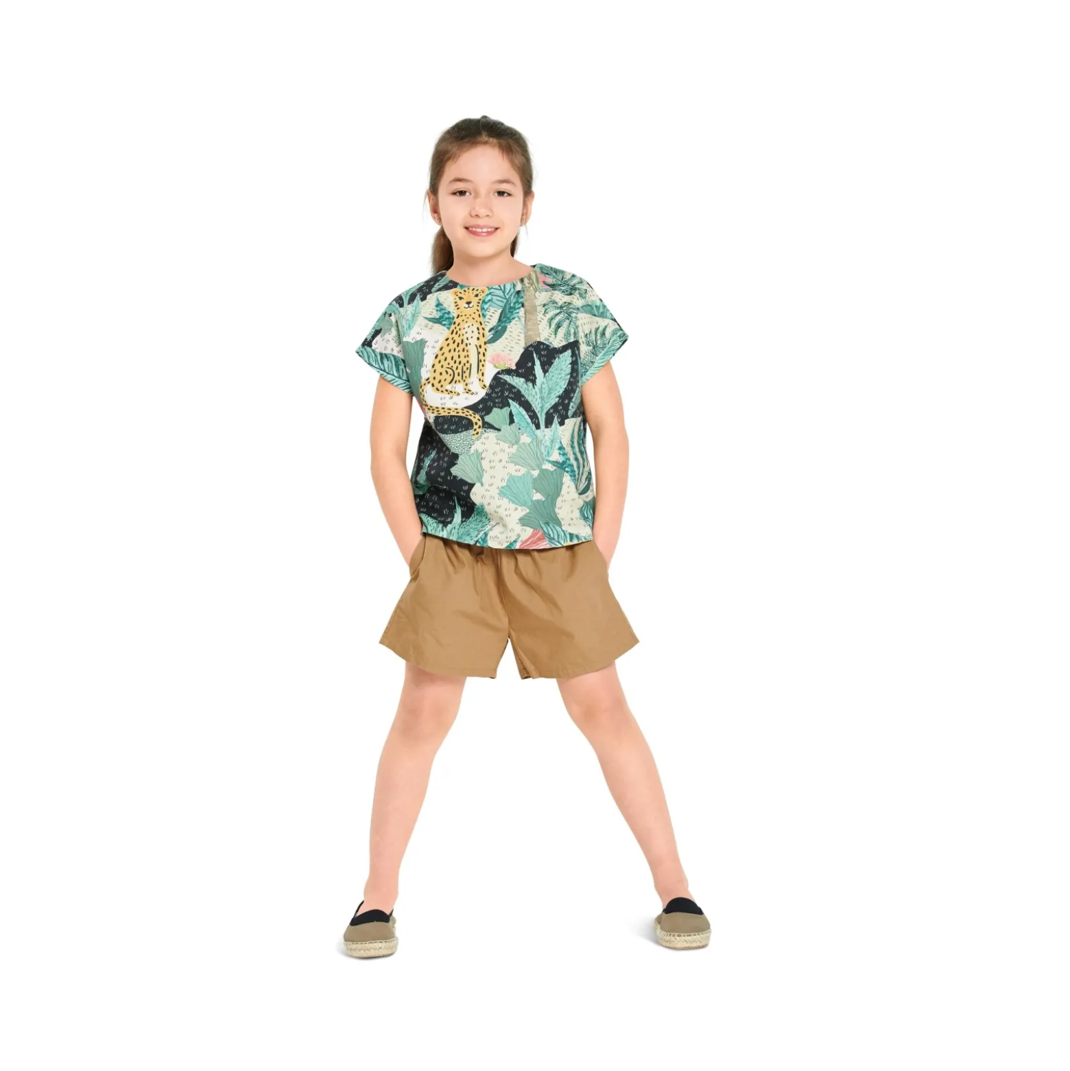 Patron robe et t-shirt enfant - Burda n°9282