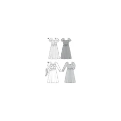 Patron robe femme - Burda n°6042