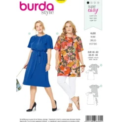 Patron Robe Femme Grande Taille Burda N°6305