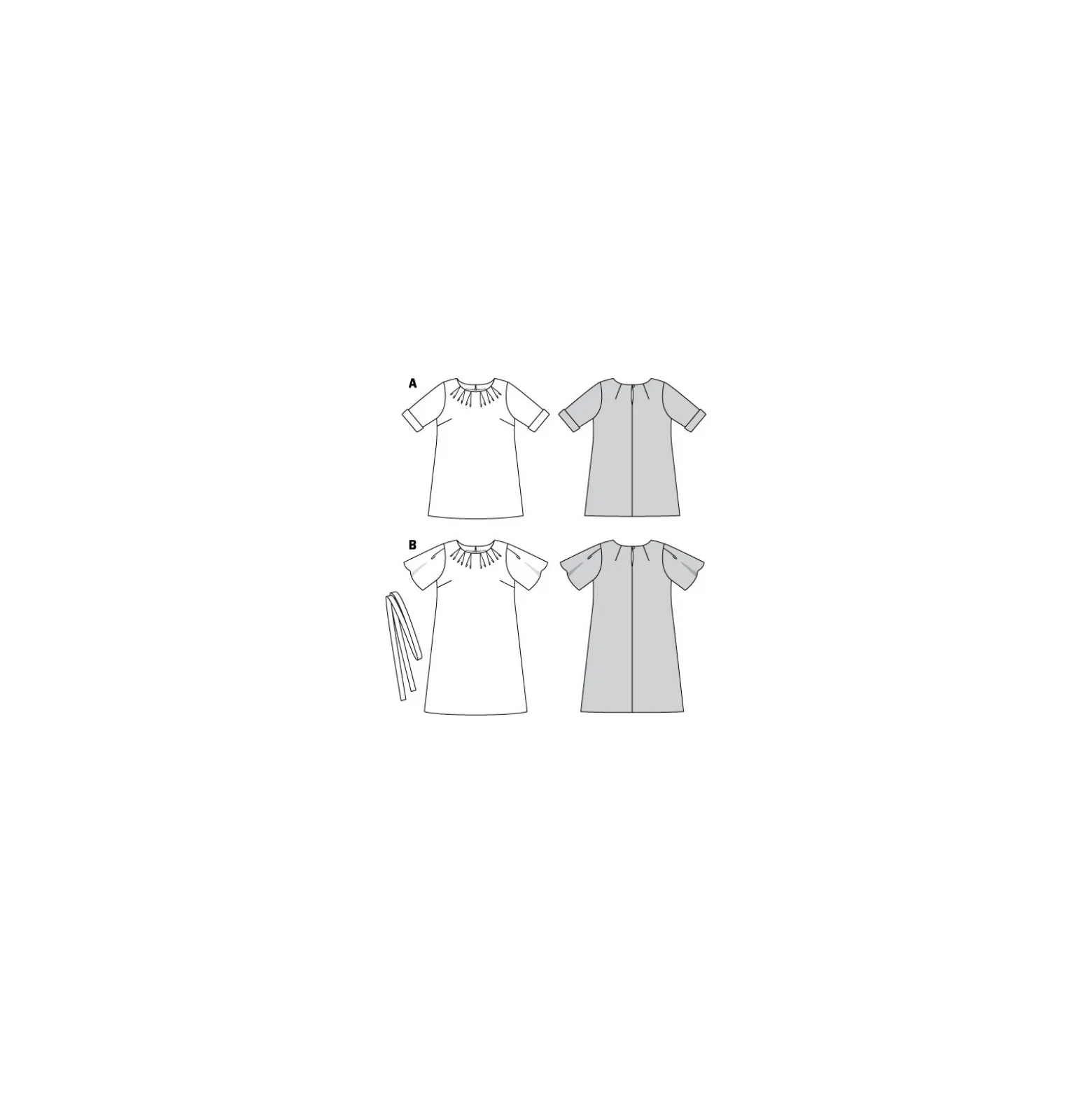 Patron Robe Femme Grande Taille Burda N°6305