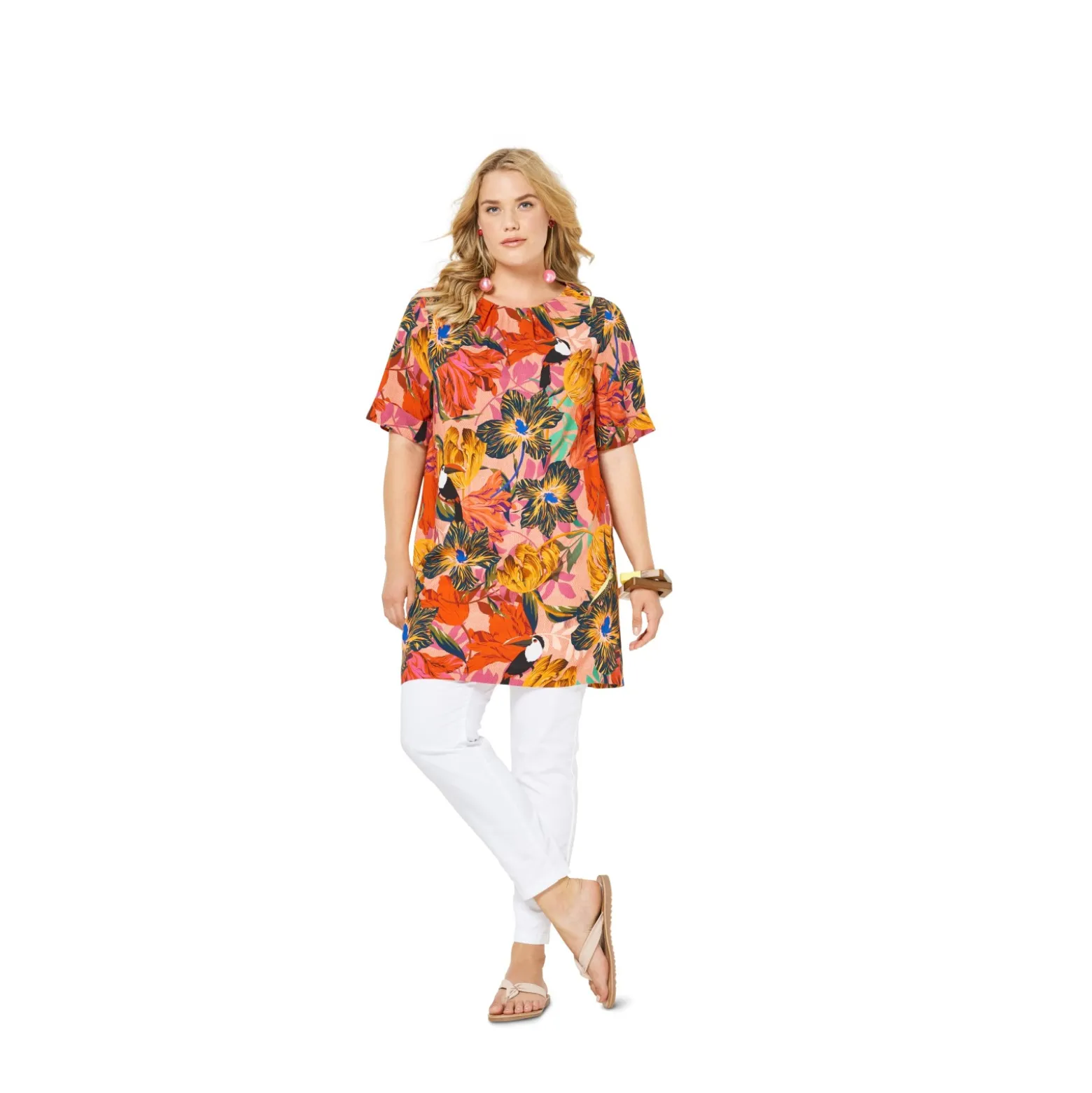 Patron Robe Femme Grande Taille Burda N°6305